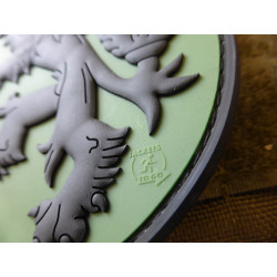 JTG CZ Lion Shield Patch, forest / JTG 3D Rubber Patch