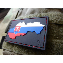 JTG Slovakia Flag Patch special shield edition, fullcolor...