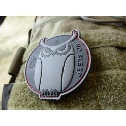 JTG  No Sleep -  SpecialOps OWL Patch,  / JTG 3D Rubber Patch