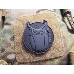JTG  No Sleep -  SpecialOps OWL Patch, JTG 3D Rubber Patch