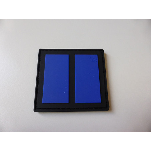 JTG  Abteilungsf&uuml;hrer Functional Badge Patch, Reflex Blue / JTG 3D Rubber Patch