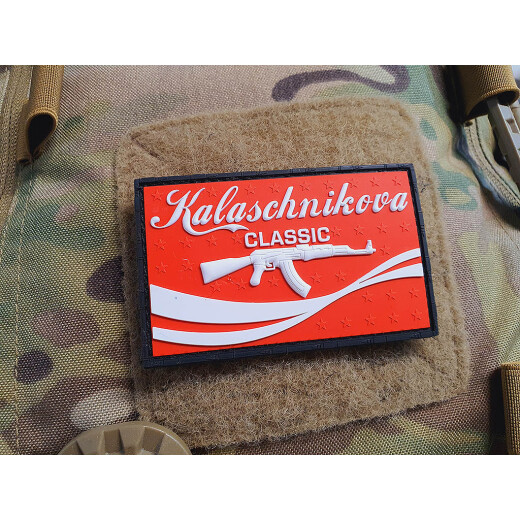 JTG  RED CLASSIC Patch  / JTG 3D Rubber Patch