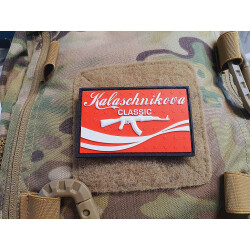 JTG  RED CLASSIC Patch  / JTG 3D Rubber Patch