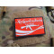 JTG  RED CLASSIC Patch  / JTG 3D Rubber Patch