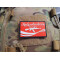JTG  RED CLASSIC Patch  / JTG 3D Rubber Patch