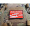JTG  RED CLASSIC Patch  / JTG 3D Rubber Patch