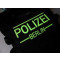 JTG R&uuml;ckenschild Polizei Berlin Patch, gid / 3D Rubber patch