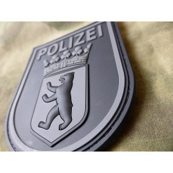 JTG Functional Badge Patch - Polizei Berlin, blackops / JTG 3d rubber patch