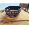 JTG IF I TELL YOU, Silikonarmband, black, JTG silicon bracelet