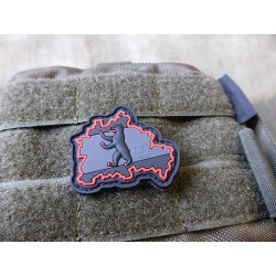 JTG Berliner B&auml;r Flaggen Patch, blackops / JTG 3D...