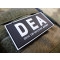 JTG DEA / Drug Enforcement Agency Patch, swat / JTG 3D Rubber Patch