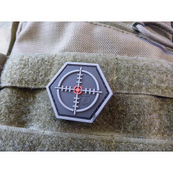 JTG  SNIPER Scope, Hexagon Patch, swat  / JTG 3D Rubber Patch, HexPatch