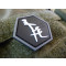 JTG  IN PROGRESS or Sloth on the branch Hexagon Patch, swat  / JTG 3D Rubber Patch, HexPatch