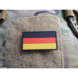 JTG  Deutschland Flaggen Patch, fullcolor, klein  / JTG 3D Rubber Patch