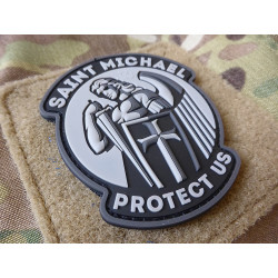 JTG SAINT MICHAEL PROTECT US Patch, blackops / JTG 3D Rubber Patch