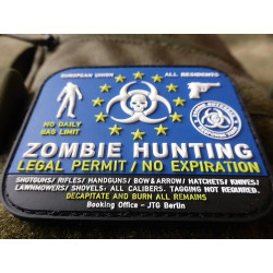 JTG  Zombie Hunting Patch / 3D Rubber patch