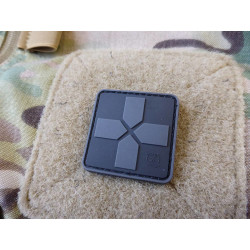 JTG RedCross Medic Patch, 40mm, blackops  / JTG 3D Rubber...