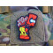JTG DPS KISS MY SOFT ASS Patch, limited fullcolor, JTG 3D Rubber Patch