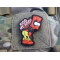 JTG DPS KISS MY SOFT ASS Patch, limited fullcolor, JTG 3D Rubber Patch