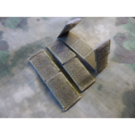 JTG MOLLE Patch Field Strip 3er Set, coyote brown
