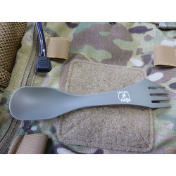 JTG ultralight outdoor spoon with fork and knife...