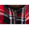 Flannel Combat Shirt, Red, Size XXL