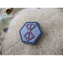 JTG Berserker Rune, Hexagon Patch / JTG 3D Rubber Patch,...