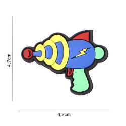 Spacegun, fullcolor / Patch 3D PVC 