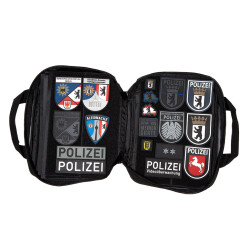 JTG patch book, patch binder, black