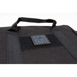 JTG patch book, patch binder, black