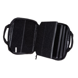 JTG patch book, patch binder, black