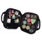JTG patch book, patch binder, black