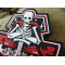 JTG GhostShip Skull Patch Version Two, fullcolor / JTG 3D Rubber Patch
