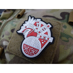 JTG Viking Dragon Ship Head Patch, fullcolor, JTG 3D...
