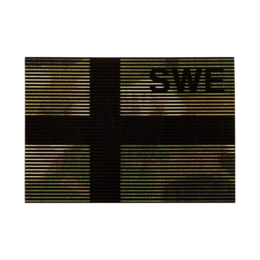 Dual IR Patch SWE - IR Country Flag Swedem - IR / Infrared Patch with SWE Term, Multicam