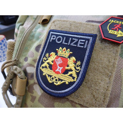 JTG &Auml;rmelabzeichen Polizei Bremen, dunkelblau,...
