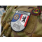 JTG Functional Badge Patch, Direktion Einsatz Zentr. Objektschutz, fullcolor / JTG 3D Rubber Patch 
