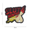 Slut Hunter Patch, Red / Patch 3D PVC