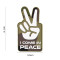I Come In Peace Patch, Woodland / Patch 3D PVC