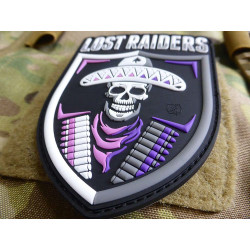 JTG LOST RAIDERS Patch, fullcolor / JTG 3D Rubber Patch