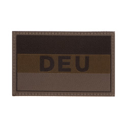 Deutschlandflagge mit DEU Kennzeichnung, RAL7013