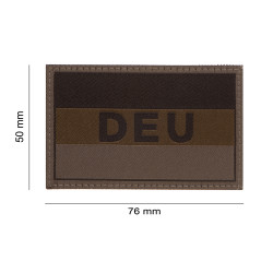 Germany Flag Patch, RAL 7013