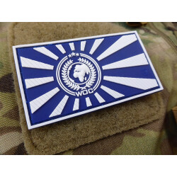 JTG World Of Conflict Rising Sun Patch, lightblue / JTG 3D Rubber Patch