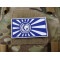 JTG World Of Conflict Rising Sun Patch, lightblue / JTG 3D Rubber Patch