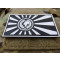 JTG World Of Conflict Rising Sun Patch, blackwhite / JTG 3D Rubber Patch