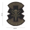 Do no harm, brown/black / Patch 3D PVC