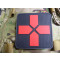 JTG Big RedCross Medic Patch, 100mm, blackmedic  / JTG 3D Rubber Patch