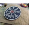 JTG VEGVISIR VIKING COMPASS Patch, gid / JTG 3D Rubber Patch
