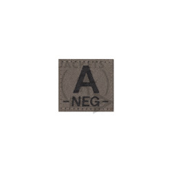 A -NEG- Bloodgroup Patch, Ranger Green