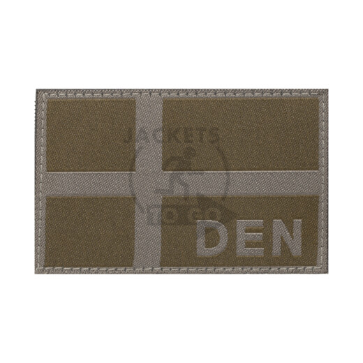 Denmark Flag Patch, RAL7013
